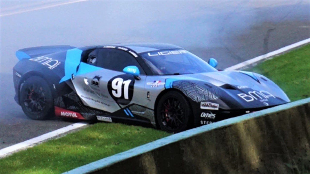 Ligier JS Cup 2019 - Race Start & Spins - Spa-Francorchamps