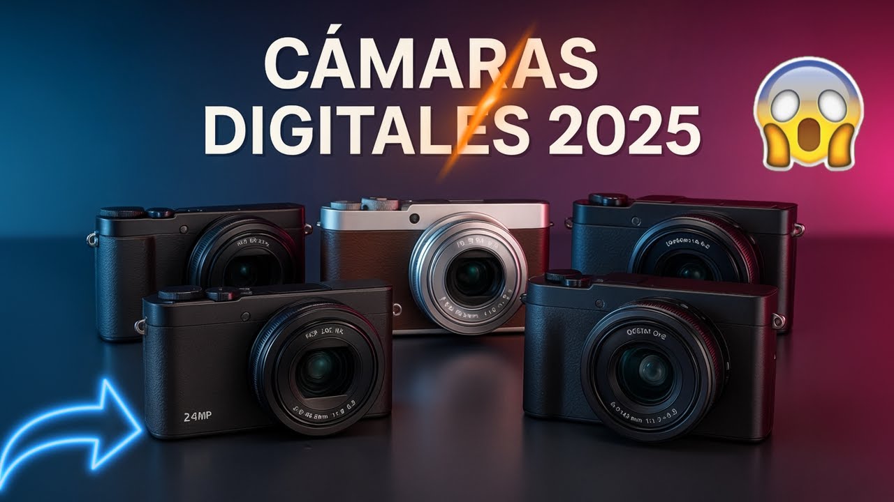 Las 3 Mejores Camaras Digitales Compactas Baratas 📷✨ | Calidad 4K y Fotos Increíbles 😱