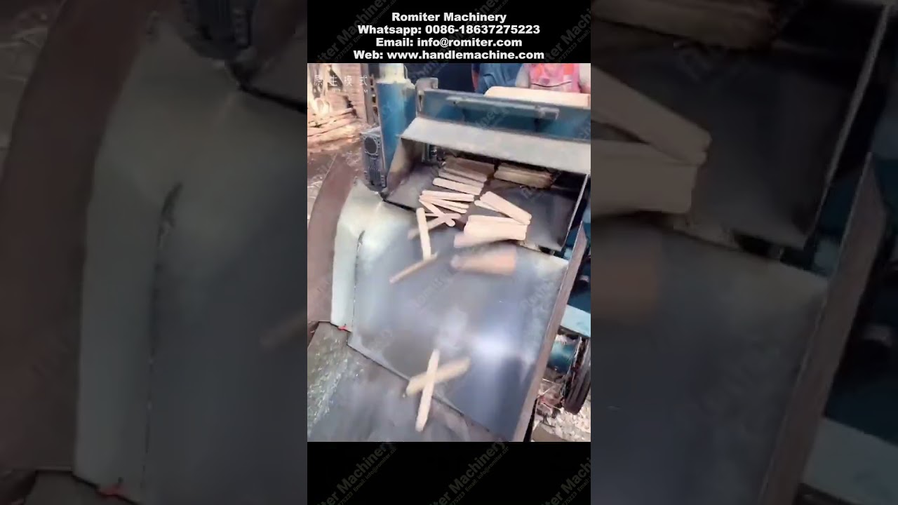 Wooden Ice Cream Stick and Spoon Making Machine