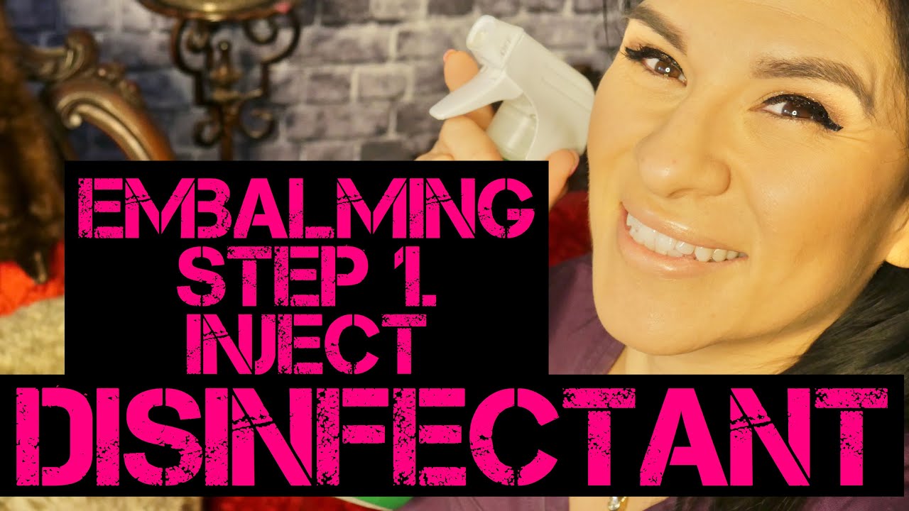 Embalming: Step 1 Inject Disinfectant