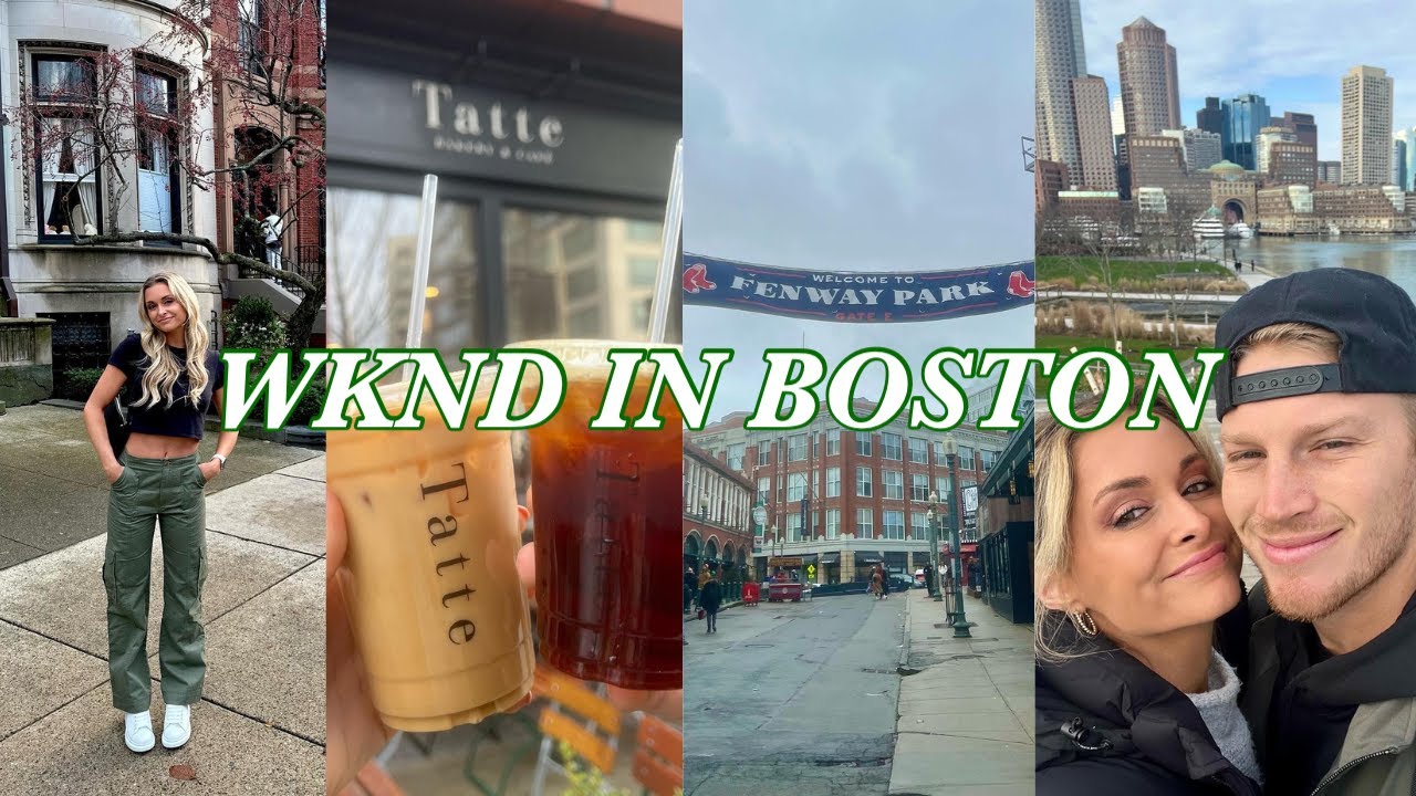 BOSTON VLOG: Snowport, Fenway park, lots of yummy food & doing Christmas-y things 🎄