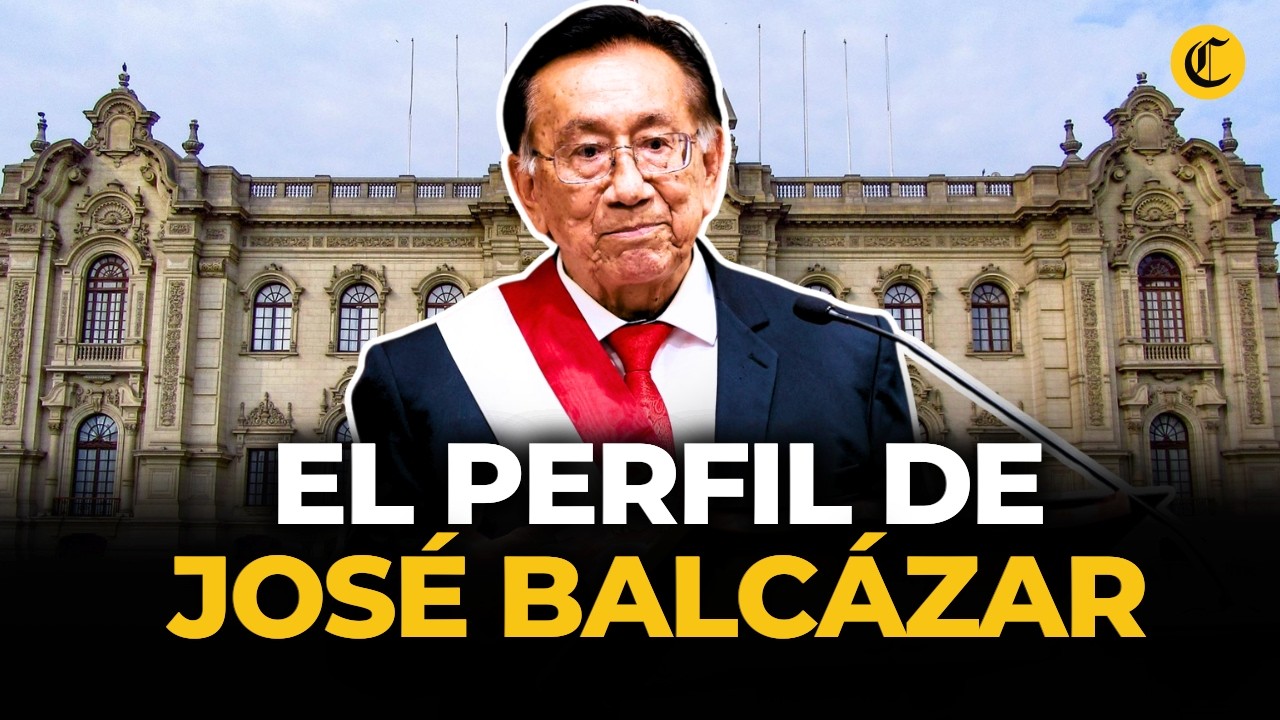 ¿Quién es JOSÉ BALCÁZAR, el izquierdista pro matrimonio infantil que asume la PRESIDENCIA DEL PERÚ?