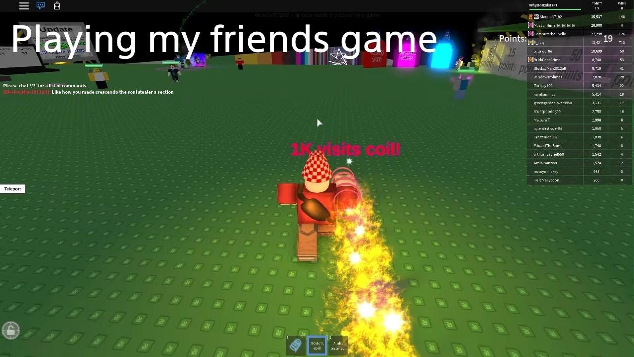 Playing my friends Retrostudio game