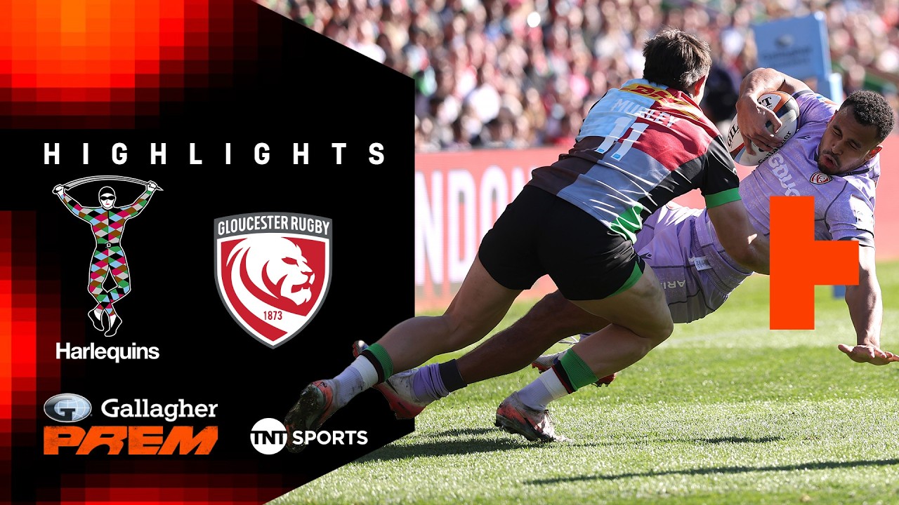 FIGHTING BACK! 👊 | Harlequins vs Gloucester | Gallagher PREM Rugby Highlights