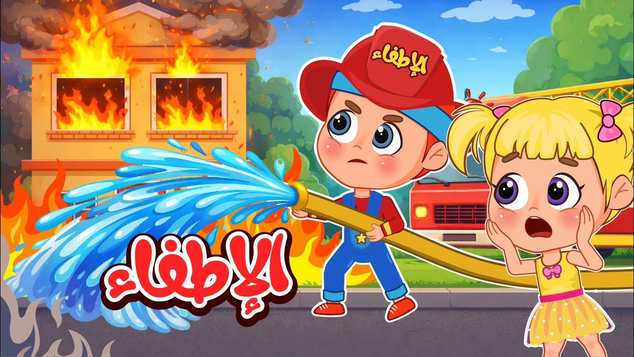 أغنية نحن الاطفاء وي وي وي 🚑 | اغاني اطفال عالم فلافي | Fluffy World