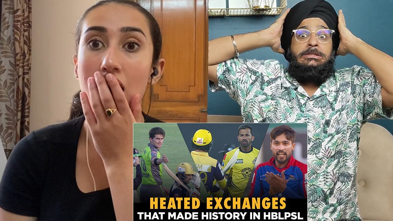 Indian Reaction to Heated Exchanges That Made History in HBLPSL | Raula Pao