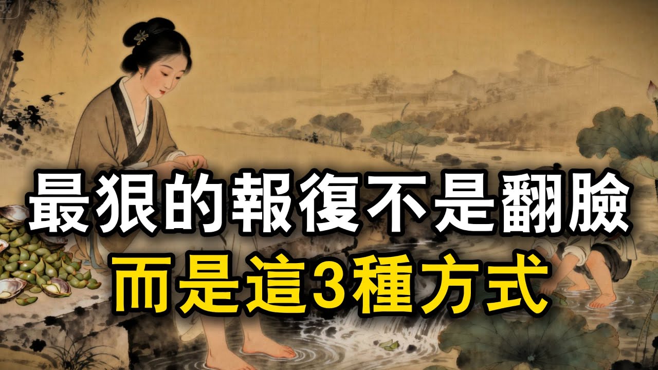 最狠的報復不是翻臉，而是這3種方式#观人识人 #识人术 #强者思維 #認知 #自我提升 #認知覺醒 #爲人處世