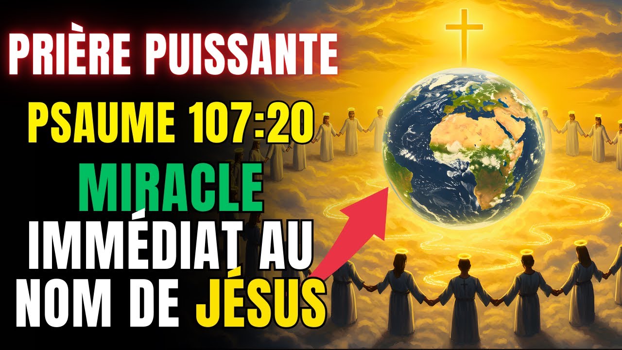 PRIÈRE DU MATIN | AVEC LE PSAUME 107:20 – LA PAROLE QUI ENVOIE GUÉRISON ET DÉLIVRANCE !
