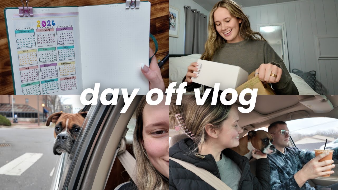 how i spend my day off: productive day off grocery shopping, bullet journaling, cooking, cleaning!!