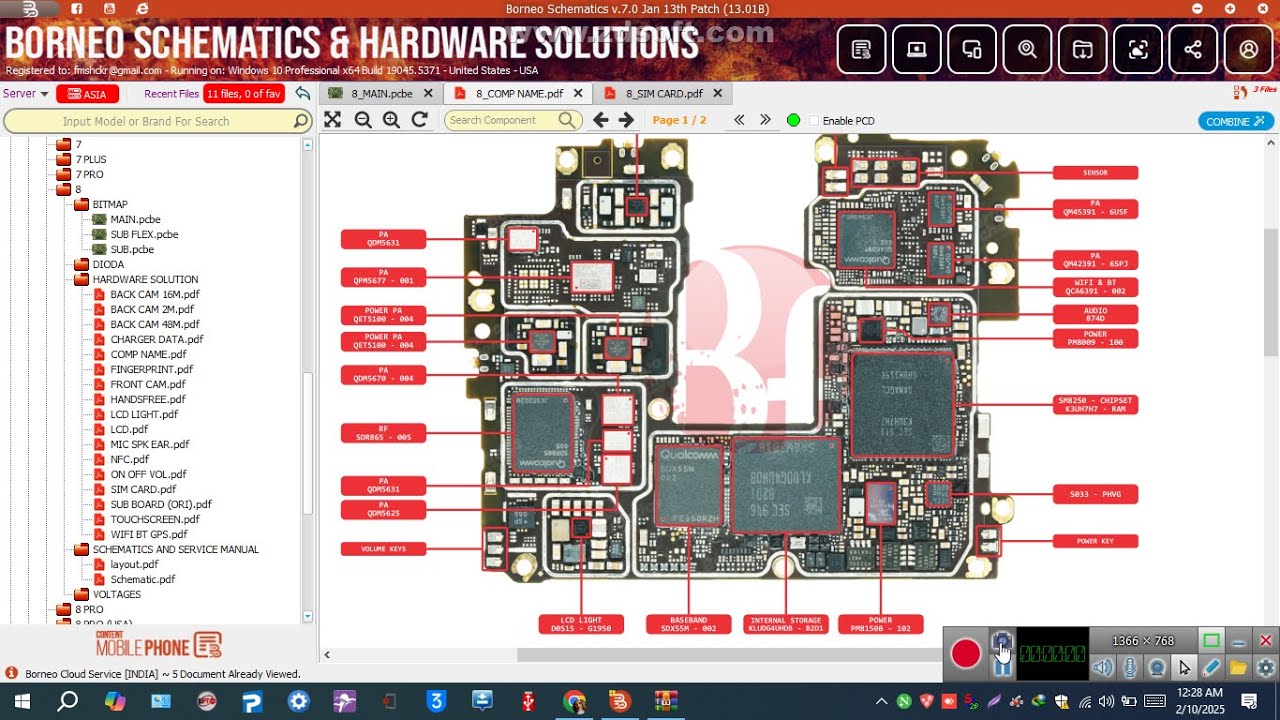 OnePlus 8 Baseband Problem _No Sim __No service QUALCOMM SDX55M Ic Problem