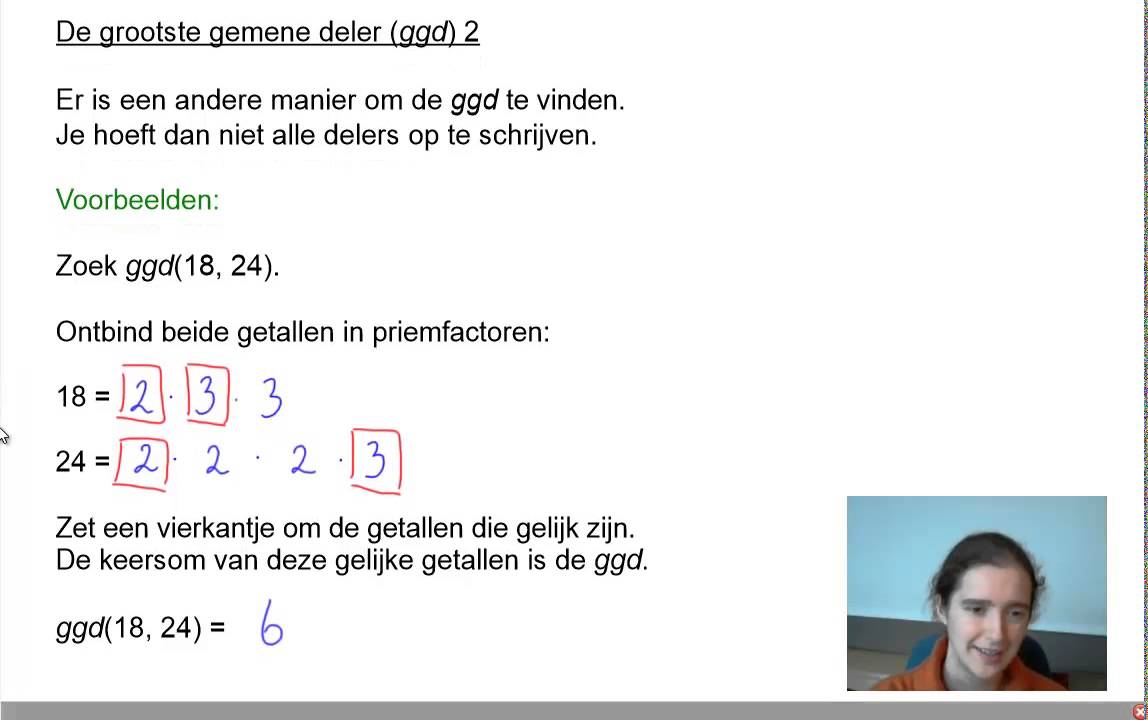 Grootste gemene deler - deel 2