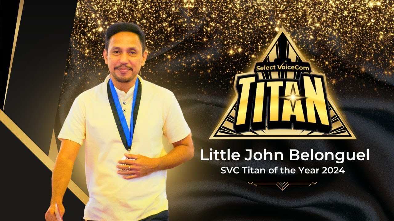 Select VoiceCom | Titan of the Year 2024 Little John Belonguel