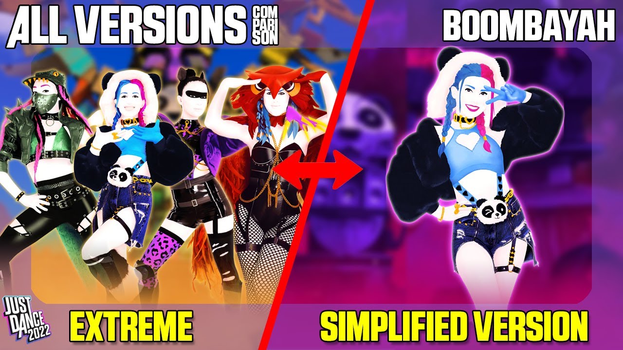 COMPARING BOOMBAYAH | JUST DANCE COMPARISON [ALL VERSIONS]