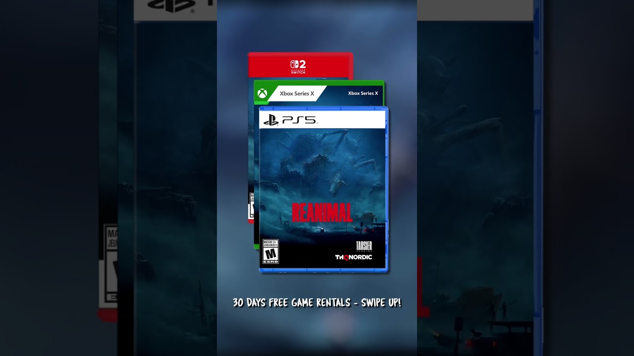 GameFly Video Game Rentals - REANIMAL - Rent Your Games and Save - BXRL #REANIMAL #PS5 #Xbox