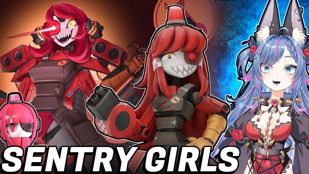GIRLS IN TF2?! | TF2 Sentry girl SFM reaction