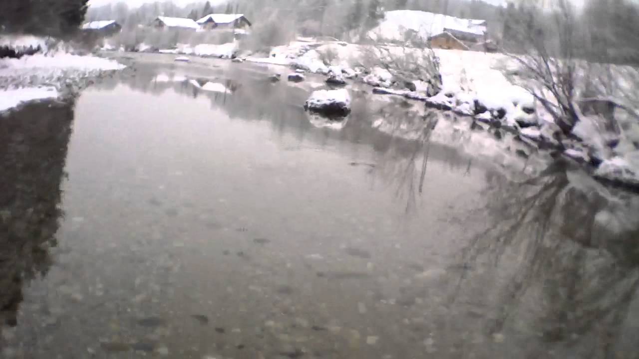 Winterlicher Rundflug