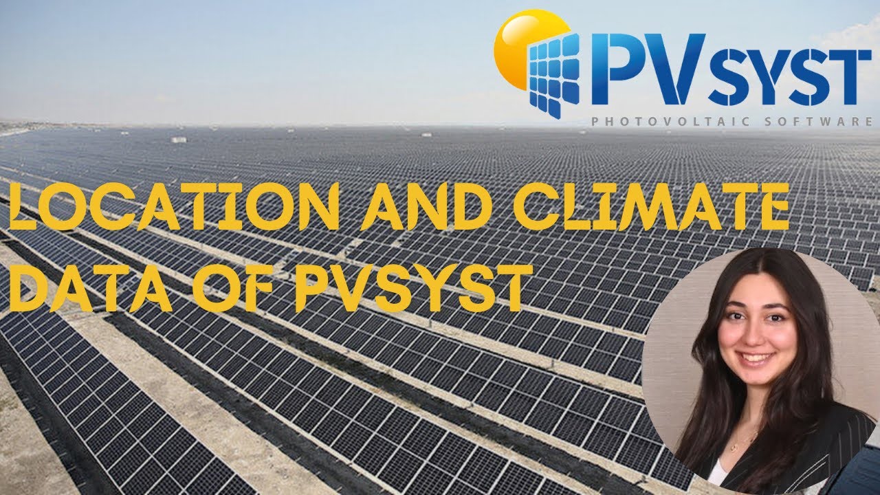 МЕСТОПОЛОЖЕНИЕ И КЛИМАТИЧЕСКИЕ ДАННЫЕ PVSYSTS #излучение #альбедо #googleearth #pvsyst