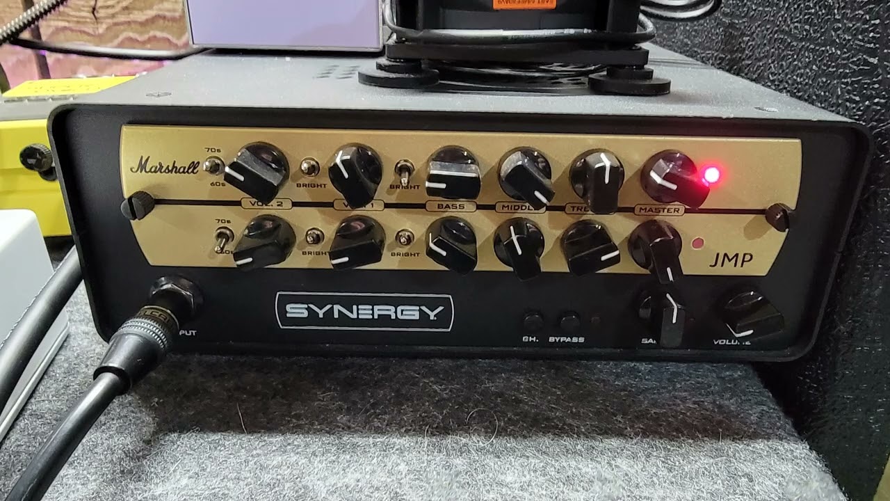 Synergy JMP module boosted with BBE Green Screamer - Savatage