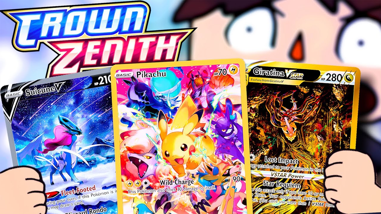 Opening NEW Crown Zenith Pokemon Cards