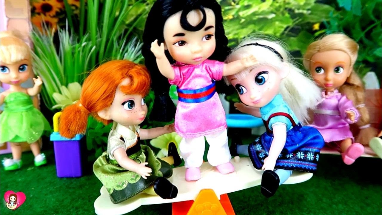 MULAN JOINS THE JUNIOR TEAM | Luna's Toys