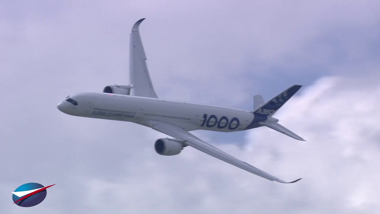 ✈️ Vol de l'A350-1000 | Salon du Bourget 2019