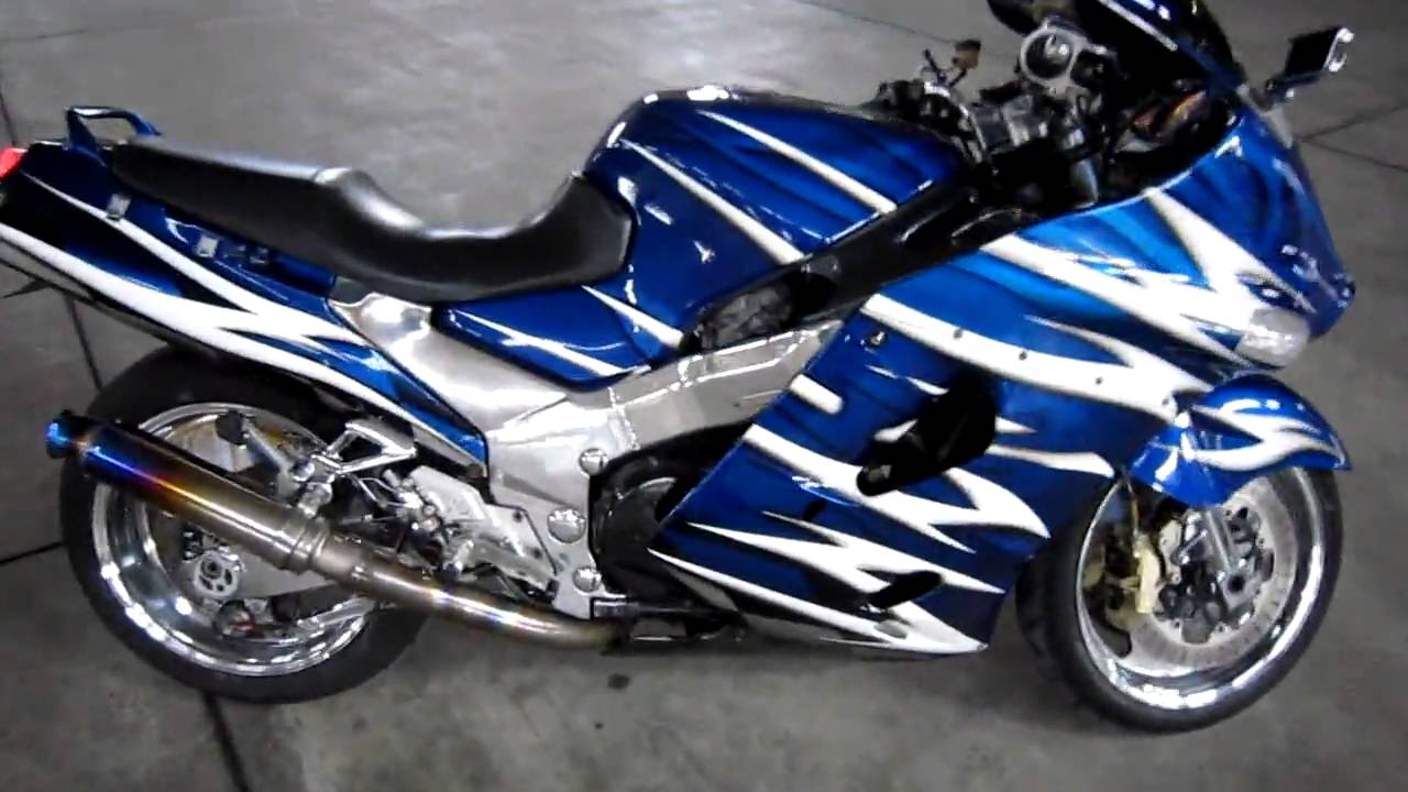 ZZR 1100 titanium silencer-2