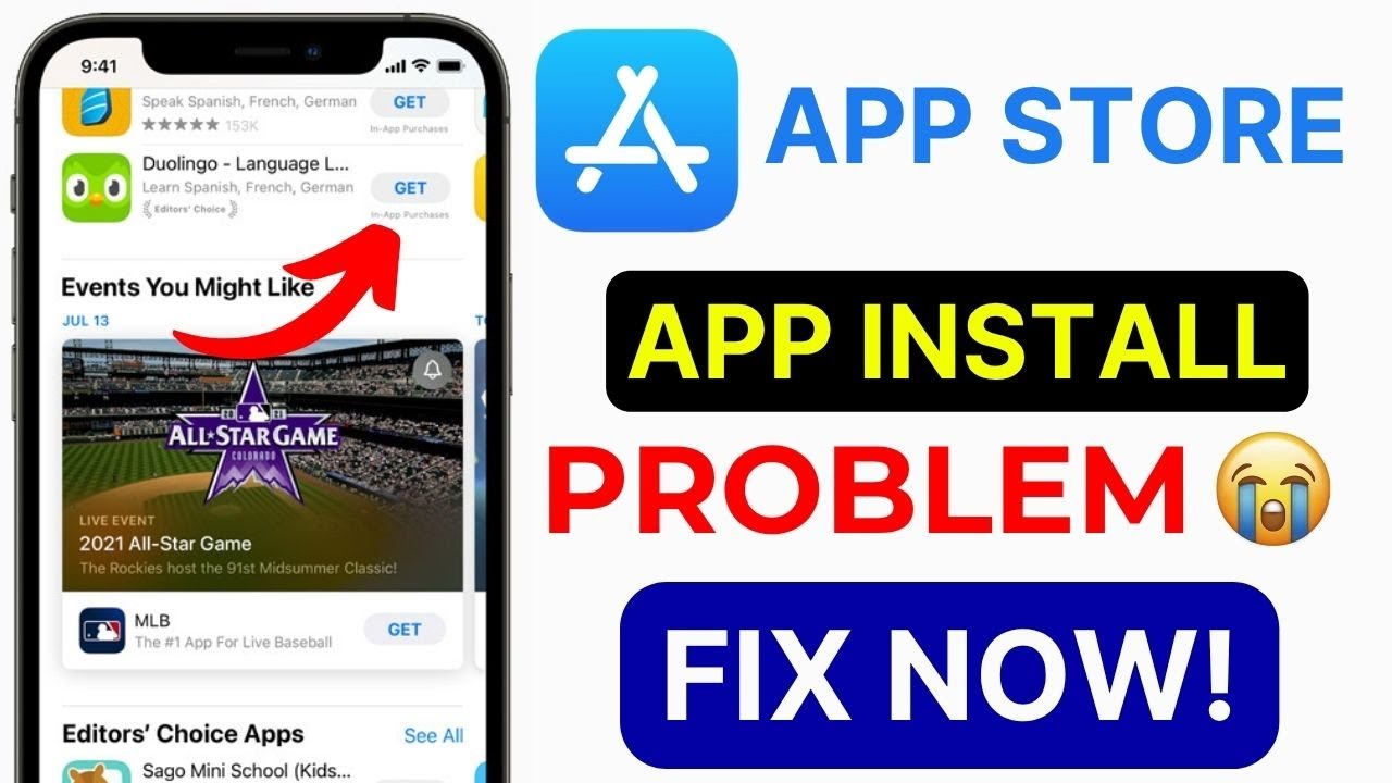 iPhone App Store Not Installing Apps ❌ | App Download Stuck Fix ⚡ | App Store Error Solution 🔥
