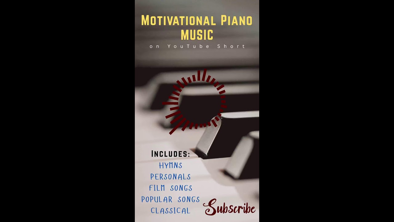 Motivational Piano Music | Live #Short #Piano