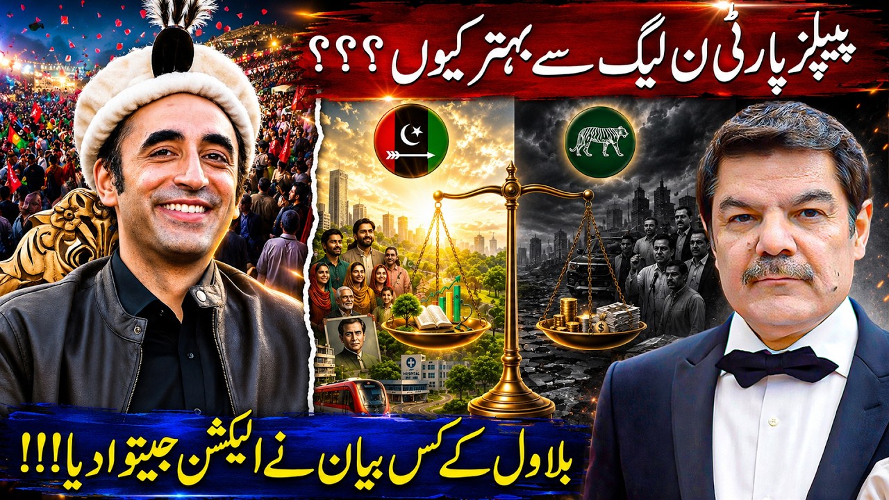 Why is PPP better than PML-N?? Which statement of Bilawal won the election!!!