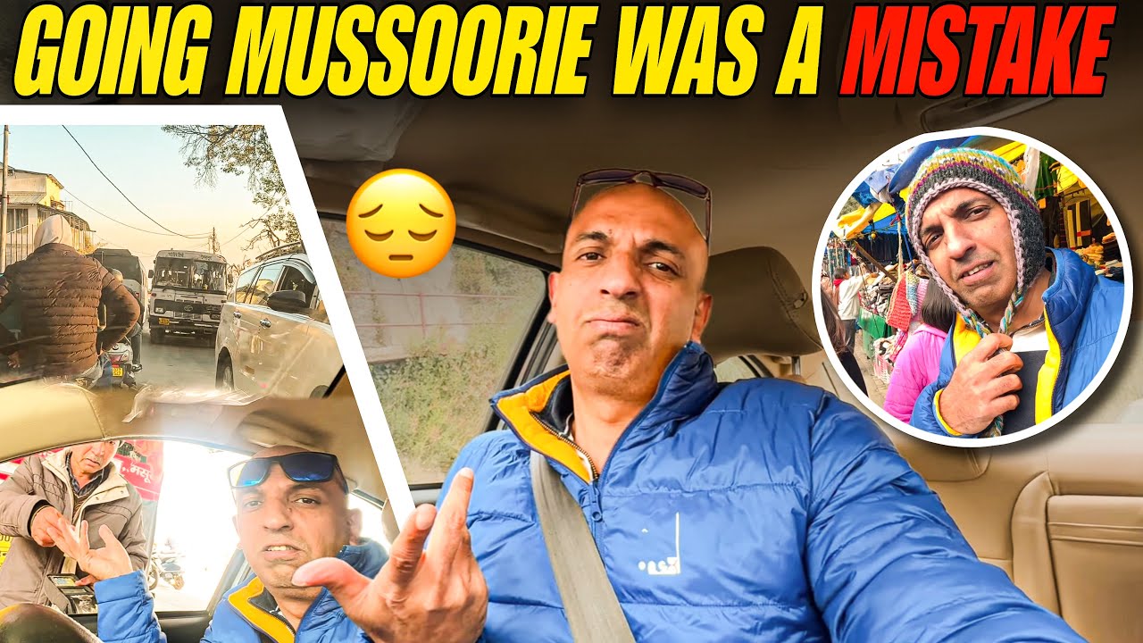 Going Mussoorie was a mistake / Tourist should avoid Mussoorie now #trafficjam #mussoorie 