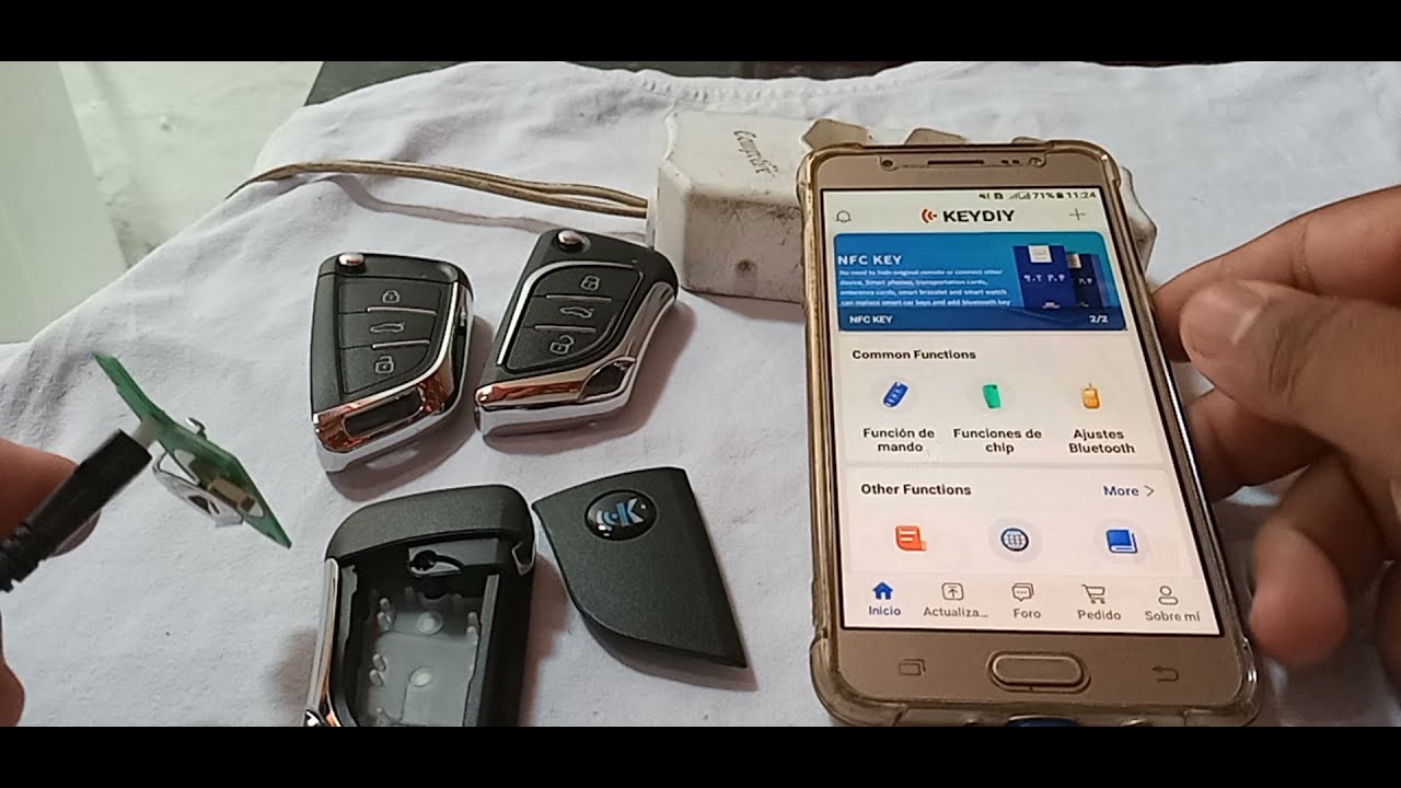 Chaves Canivete KEYDIY Multifuncional para todos os carros
