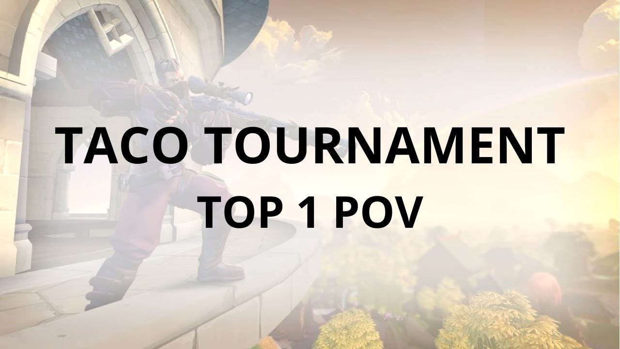 TACO Tournament TOP1 POV w/ Stef, Turb0, Cdbot | Realm Royale