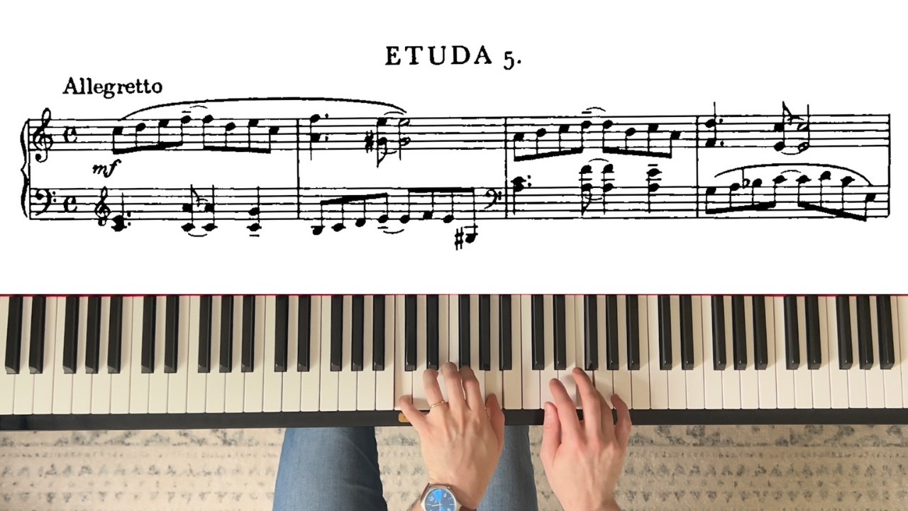 Milan Dvořák - Jazz Etude No. 5 (book 1)