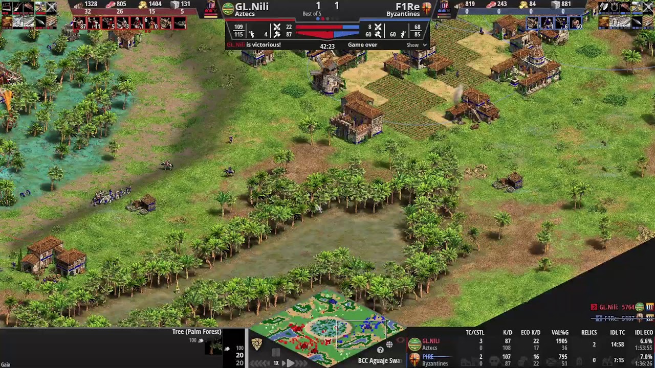 Blue Carbon Cup Ro8  F1Re vs Nili Part 1