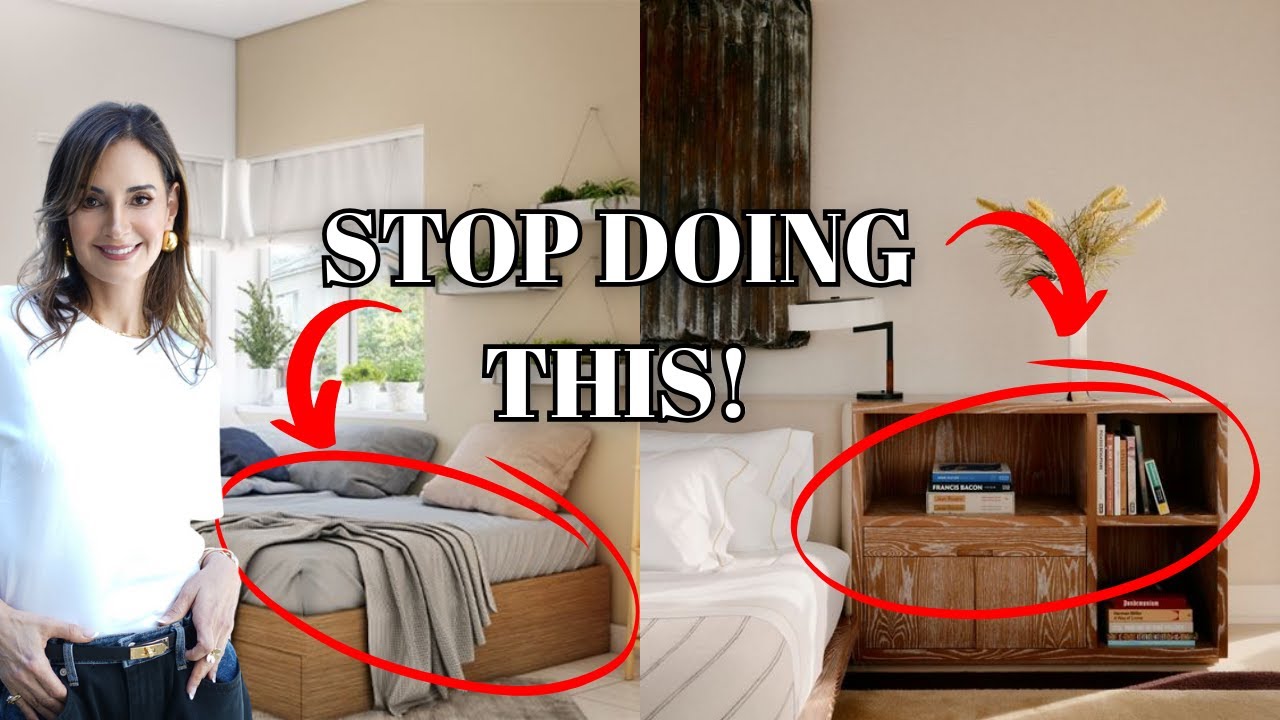 7 Bedroom Design Mistakes That RUIN Your Bedroom | Nina Takesh