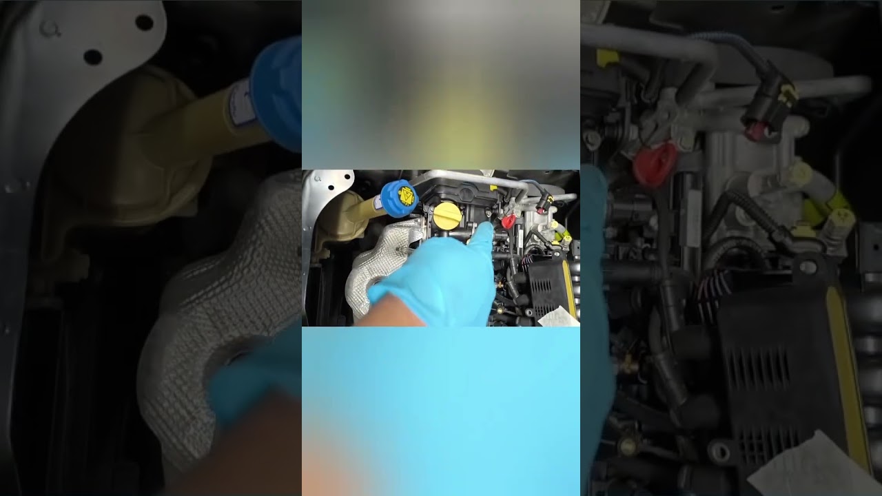 1P Lancia Ypsilon perde olio dal coperchio plastica punterie, sostituzione completa con guarnizione.