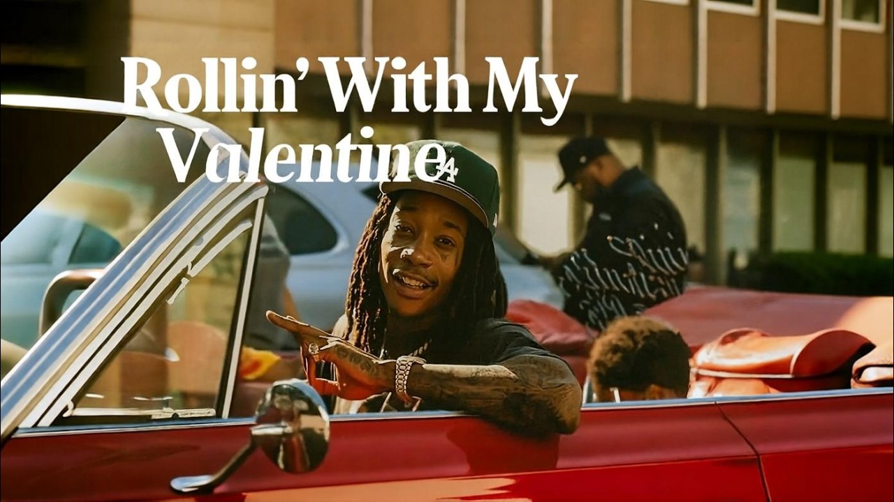 Rollin’ With My Valentine – Wiz Khalifa Style | Chill Pop Rap Love Song (Official Video)