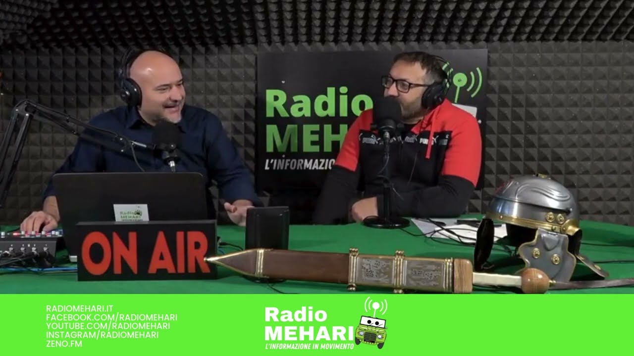 Federico Penza presenta Militum Schola, un'associazione per la rievocazione storica di Roma.