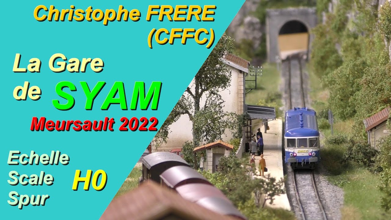 [H0] "La Gare de SYAM" (Christophe FRERE - CFFC) - Meursault 2022