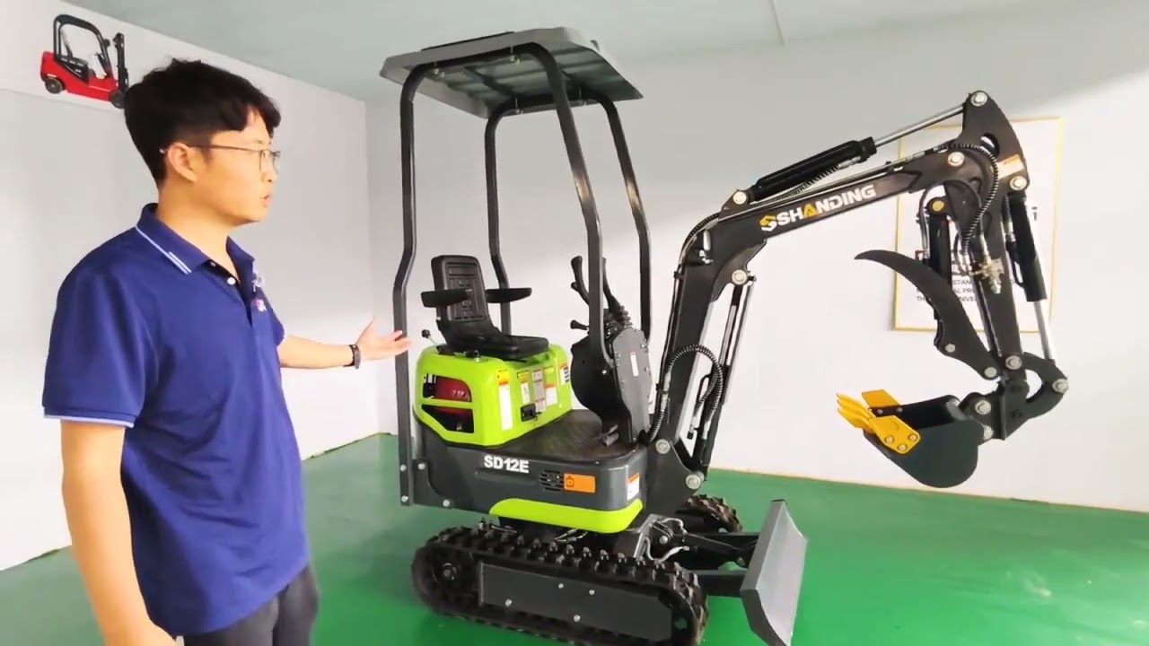SHANDING SD12E mini excavator