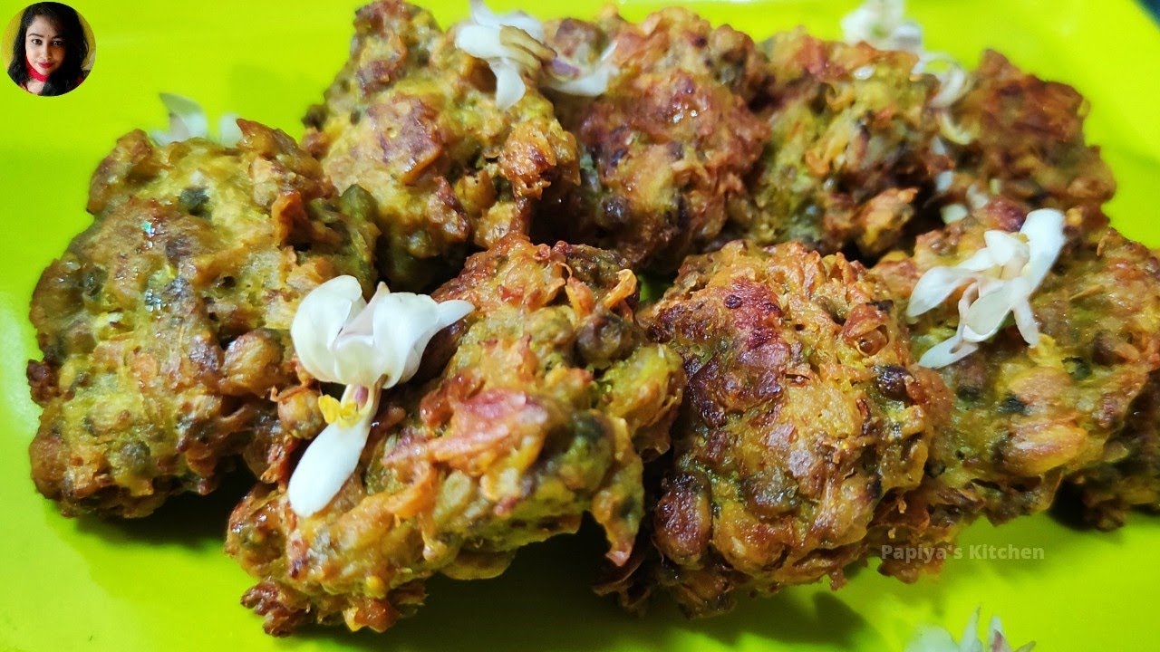 সজনে ফুলের মুচমুচে বড়া রেসিপি | Crispy Sojne Phooler Bora | Sojne Fuler Bora | Bengali Village Food