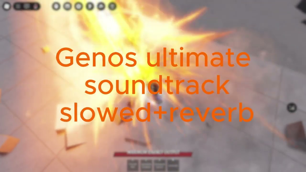 Genos ultimate Soundtrack (slowed+reverb)