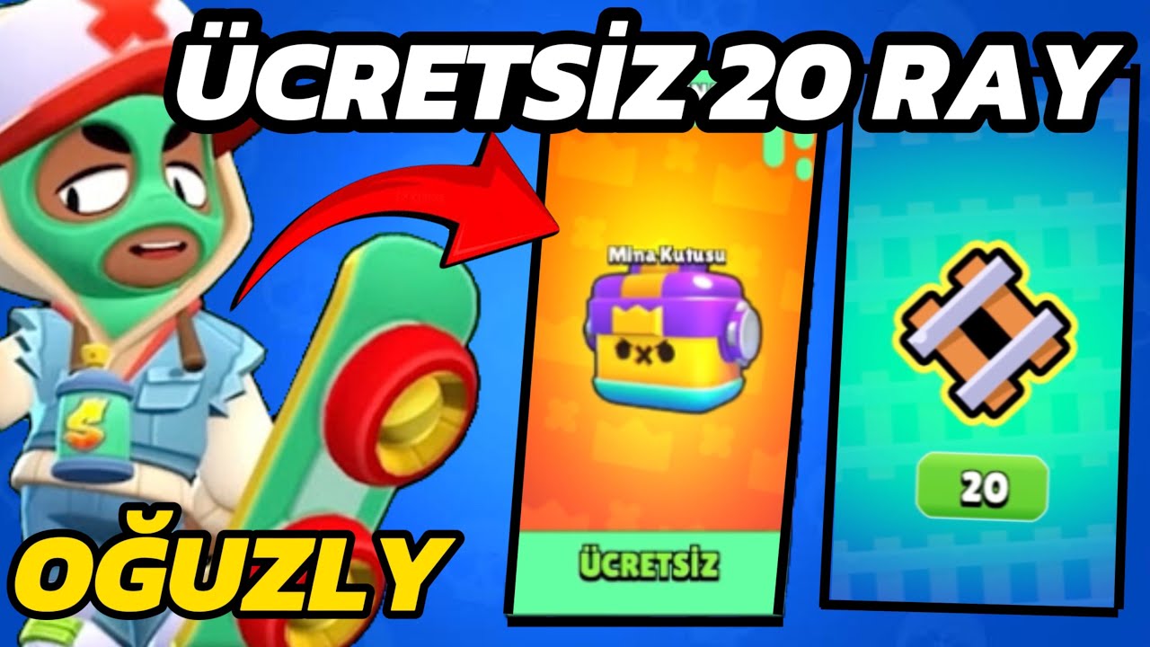 EN HIZLI RAY TOPLAMA TAKTİĞİ ÜCRETSİZ RAY LİNKİ❗️| BRAWL STARS |