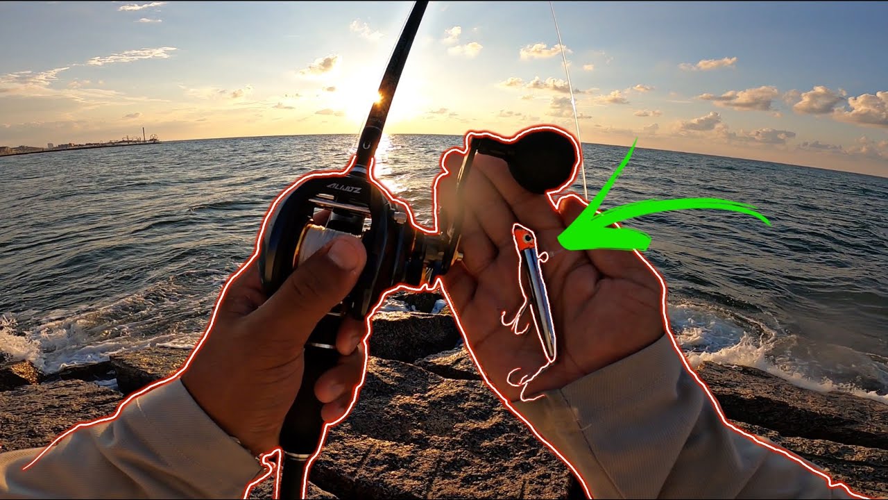 DEADLIEST lure for these FISH (Galveston Tx) GOT-CHA PLUG LURE￼