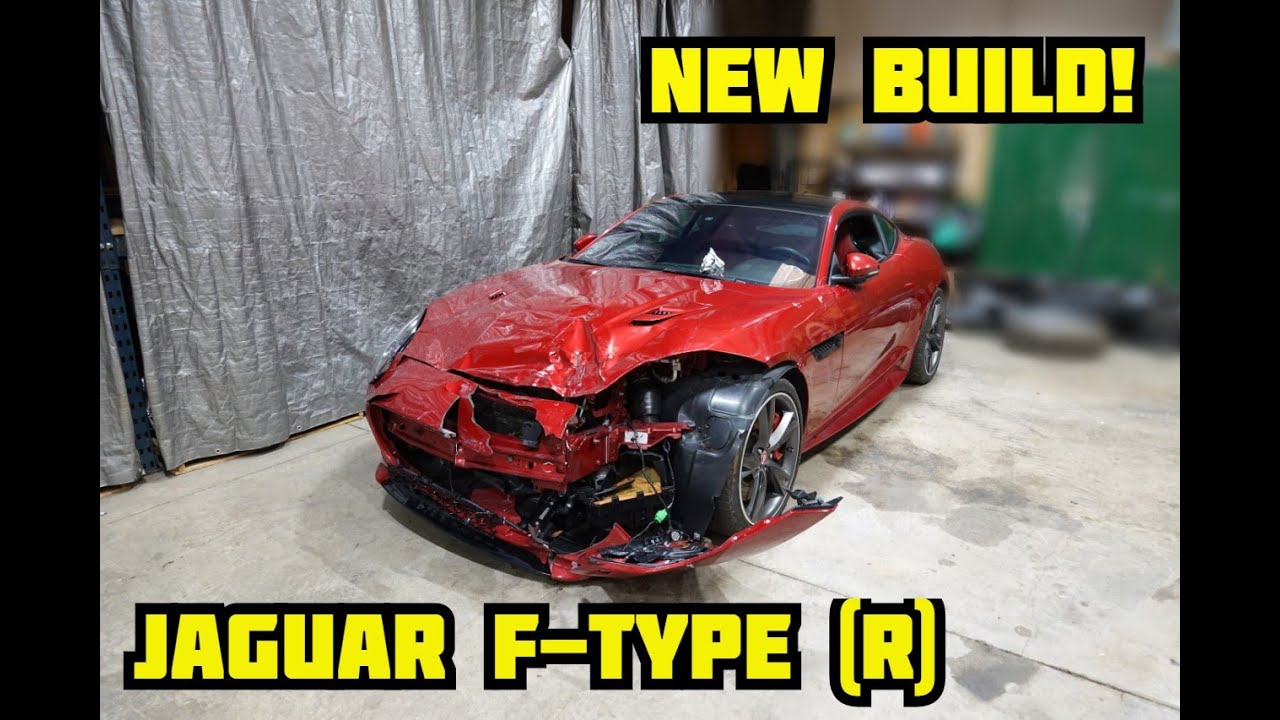 Rebuilding A Rare 2016 Jaguar F-Type (R) AWD Part 1