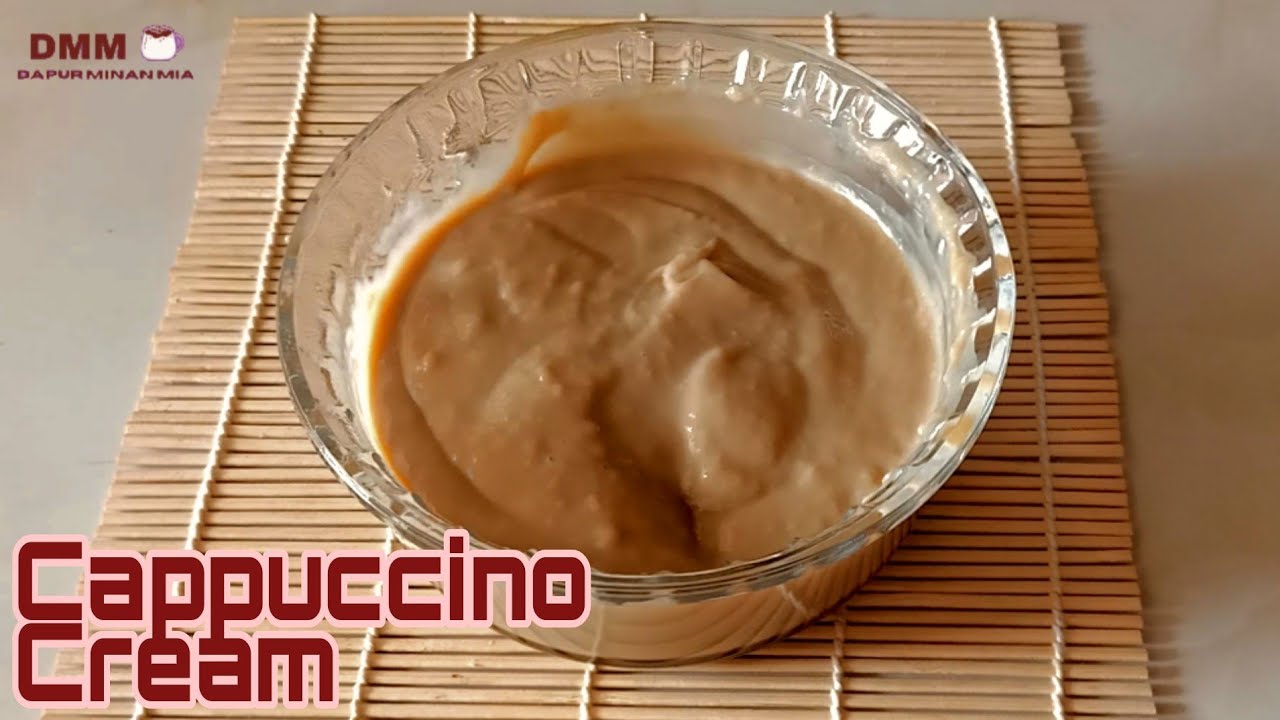 Krim cappuccino serbaguna || cappuccino cream homemade