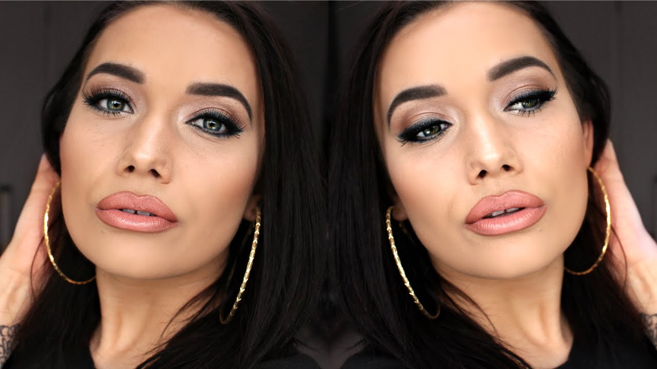 Khloe Kardashian Glowy Makeup Tutorial + FULL Glossy Lips
