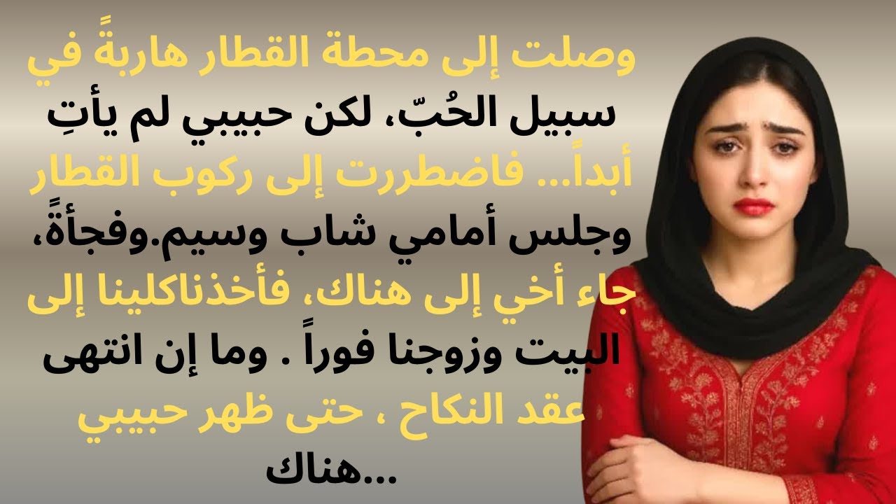 قصص عربية مؤثرة - الحب الذي وُلِدَ في القطار ｜ قصص حقيقية مؤثرة ｜ أحداث من السعودية