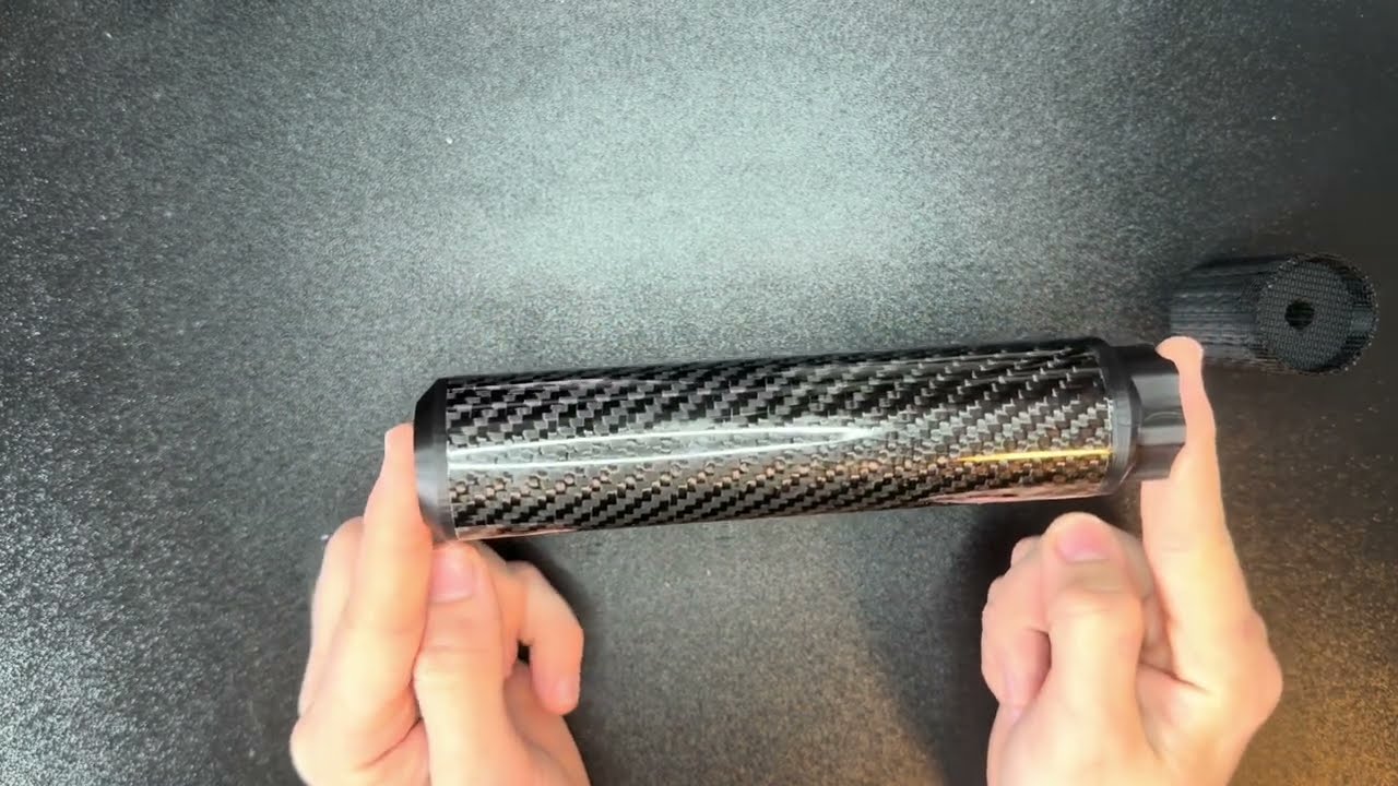 How to diss/assemble and install a tracer unit in the ts carbon suppressor