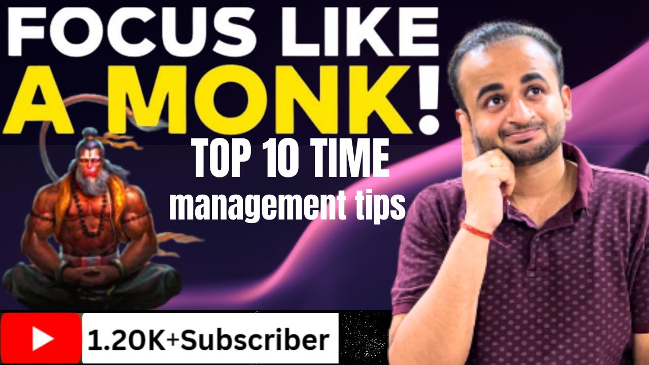 10 Practical Tips To Stop Saying “Mere paas time nahi hai” | Ujjwal Baranwal